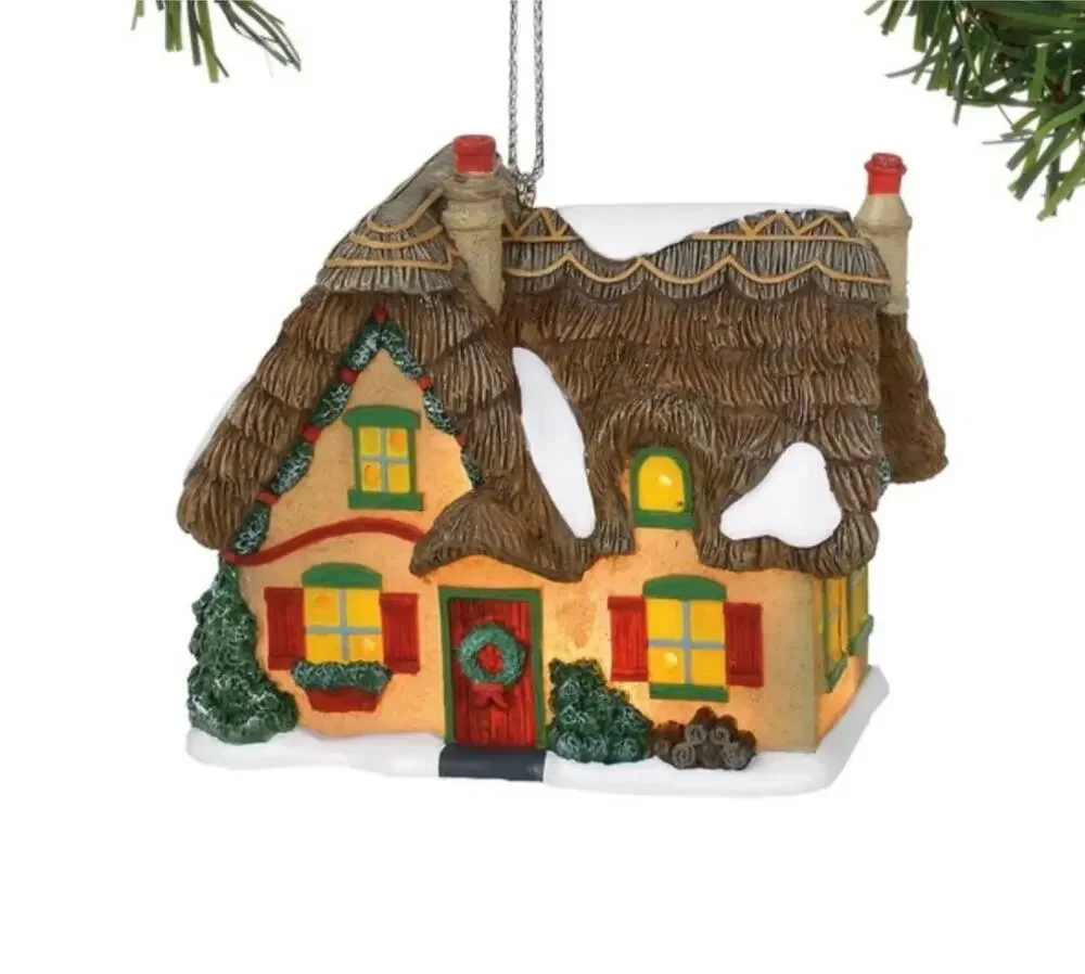 Department 56 Dicken's Village Brookshire Cottage Christmas Ornament 6002256